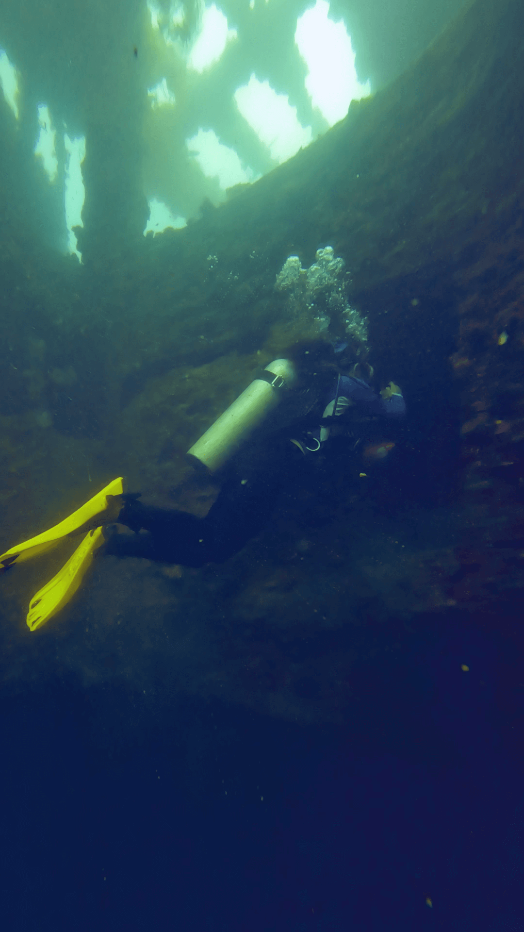 Irako Maru Wreck - Exterior View